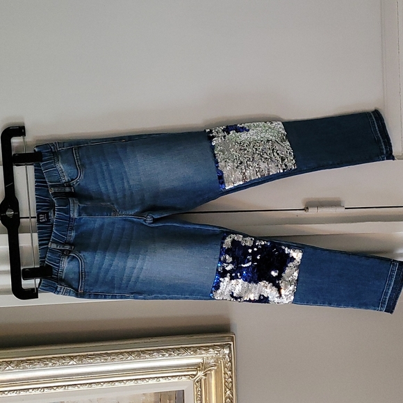 Girls Gap sequin jean - Picture 1 of 2